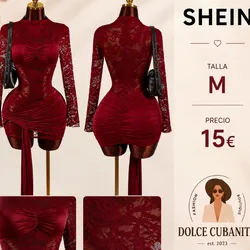 Vestido Shein rojo