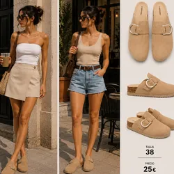 Zuecos Bershka