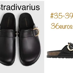 Zuecos Stradivarius 