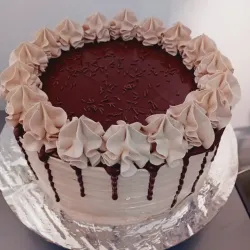 Cake 22cm, completo de chocolate