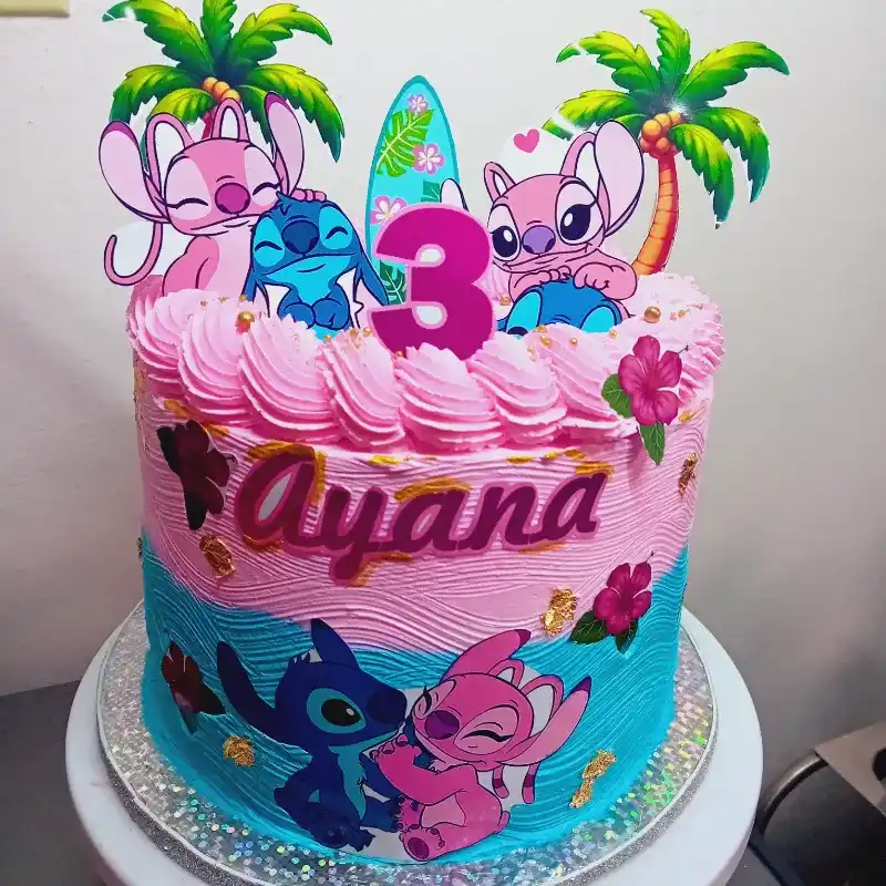 Cake de 20cm ,2 rellenos mas decoración