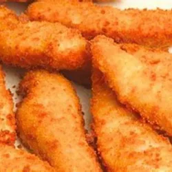 Bastones de Pechuga de Pollo Empanados