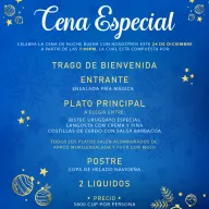 Cena Especial de Noche Buena 