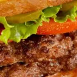 Hamburguesa Doble 