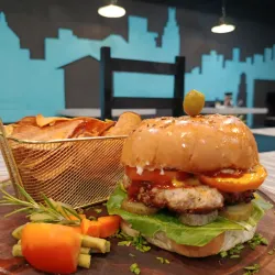 Hamburguesa Sencilla 