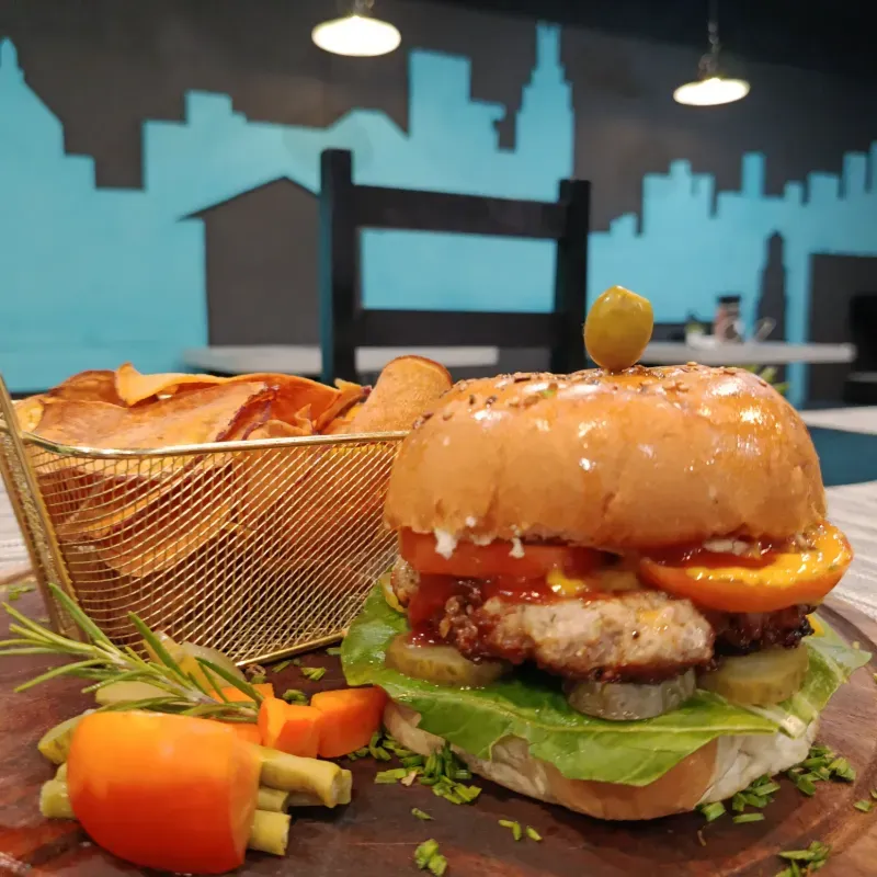 Hamburguesa Sencilla 
