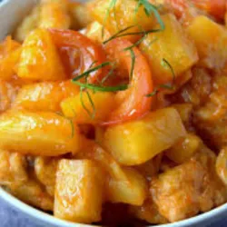 Pechuga a la Piña