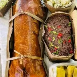 Cerdo para 120 comensales