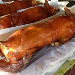 Cerdo para 70 comensales