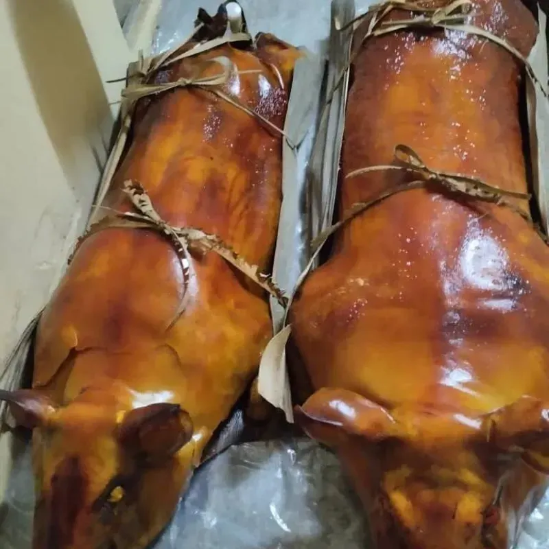 Cerdo para 90 comensales