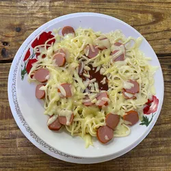 Espaguettis de Salchicha