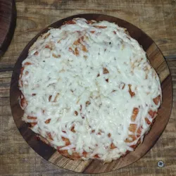 Pizza doble de Queso Gouda 
