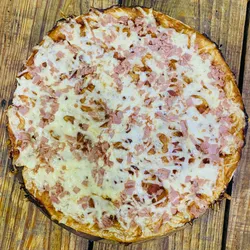 Pizza Extragrande de jamón Bravo y queso Gouda 
