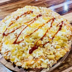 Pizza Extragrande hawaiana 