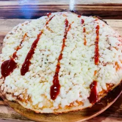 Pizza Extragrande queso doble 