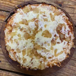 Pizza Hawaiana con Queso Gouda 