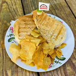 Sandwich de Jamón Bravo y queso Gouda 