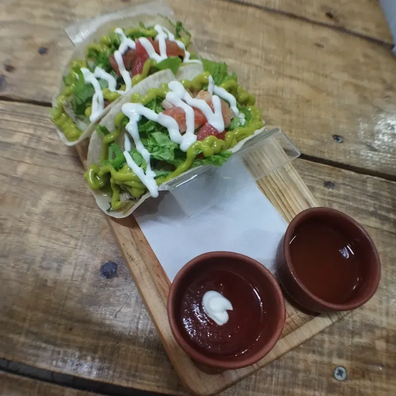 Taco de Lomo ahumado 