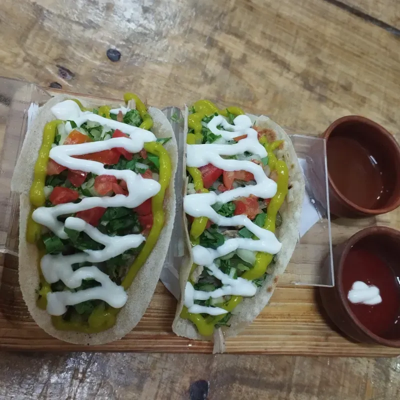Taco de pollo 