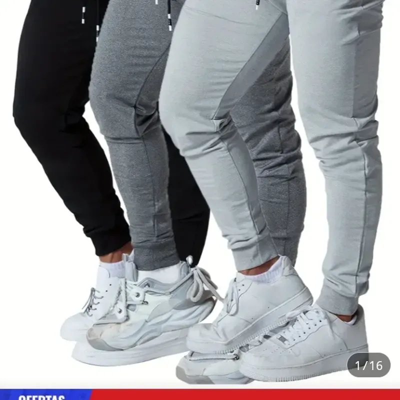 Pantalones Deportivos Casuales para Hombres Jogger 