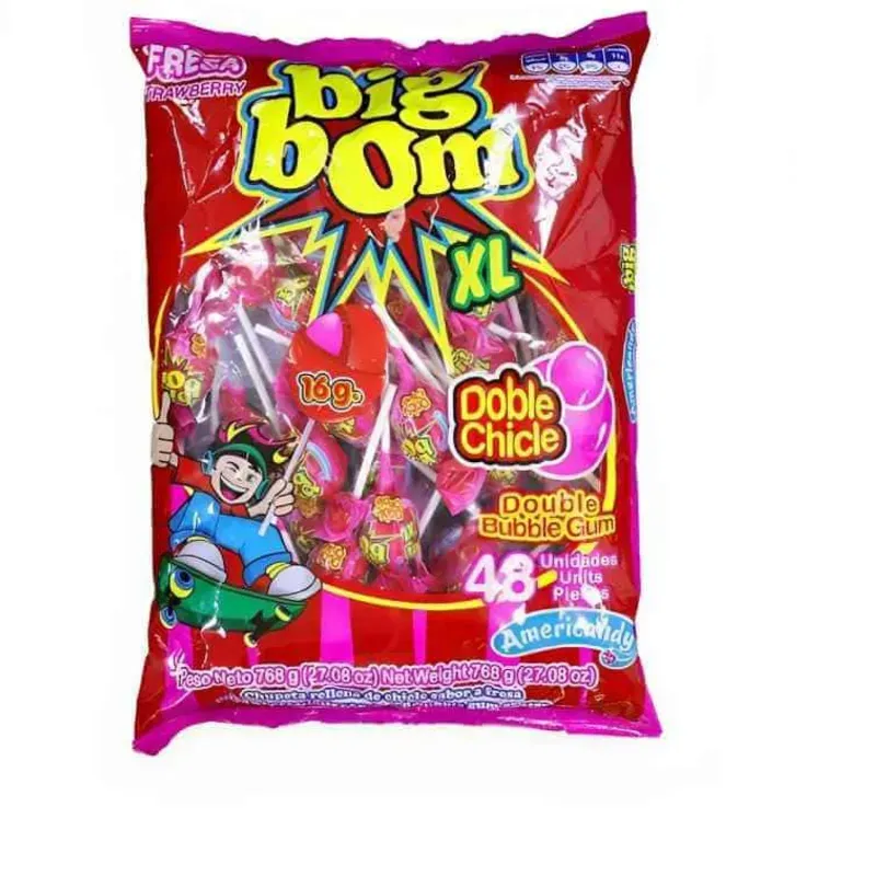 Paquete de Chupa chupa 