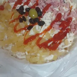 Cubeta de ensalada fría de 4L