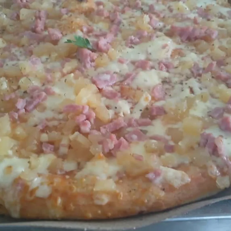Pizza hawaiana