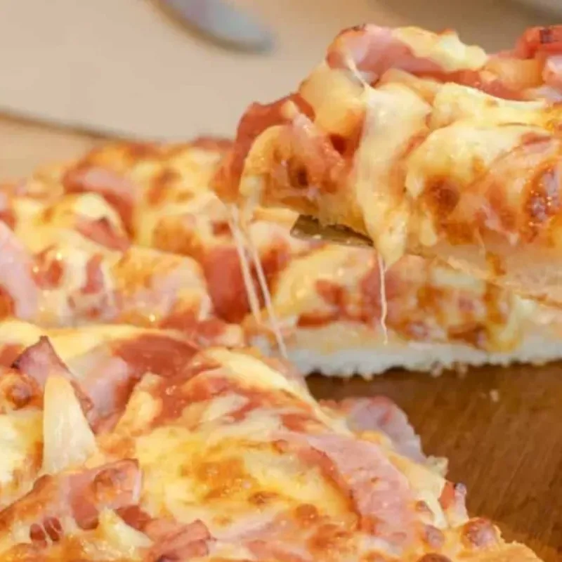 Pizza Familiar de gouda y Camarón 