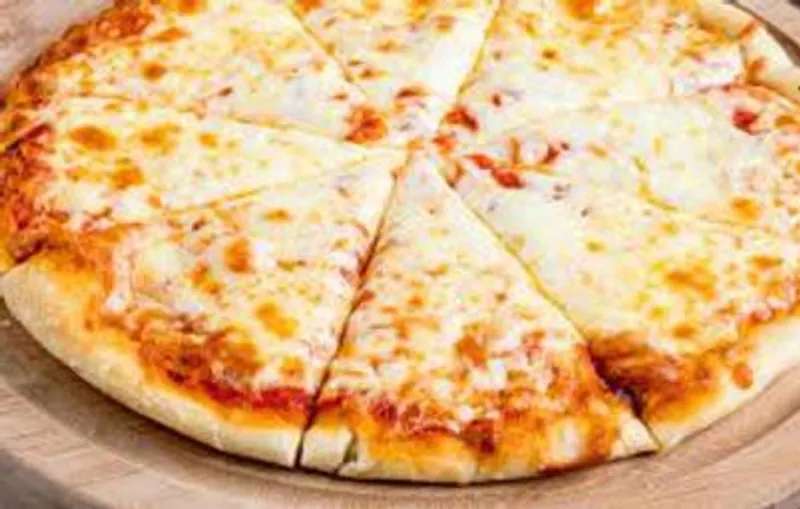 Pizza familiar especial de queso