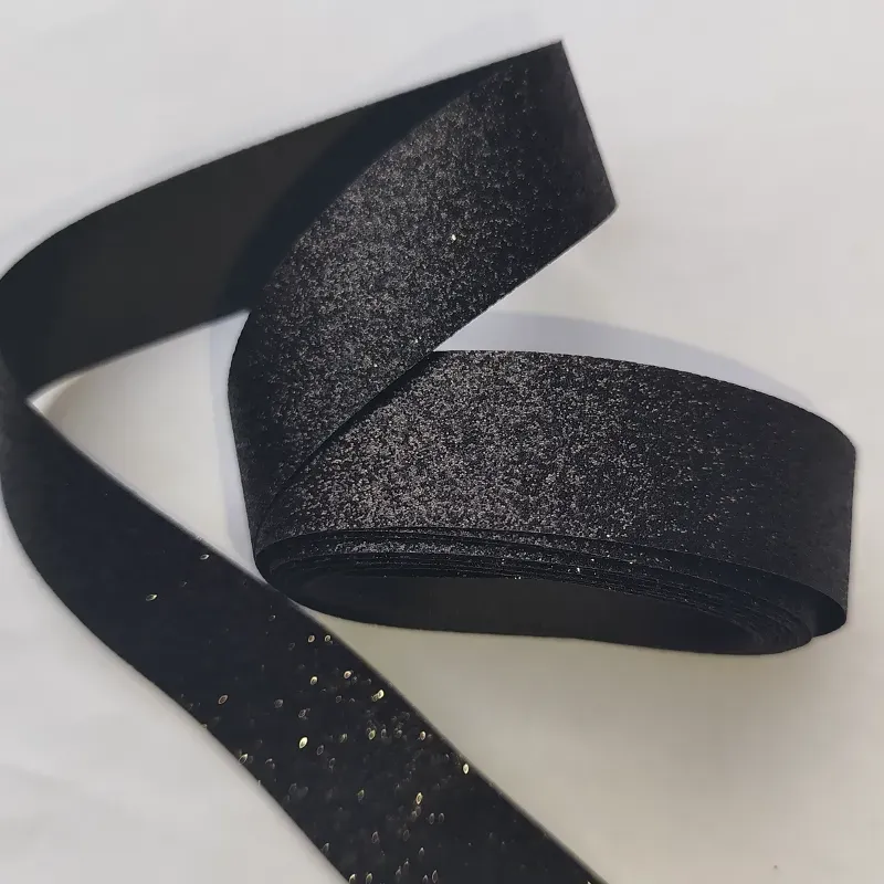 Cinta Negra Brillante