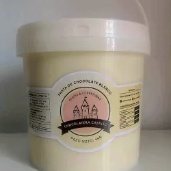 Lb de Pasta de Chocolate Blanco de la Chocolatera Castillo