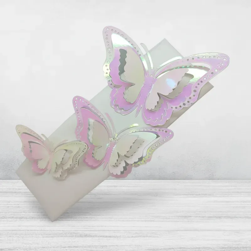 Mariposas 3D Tornasol