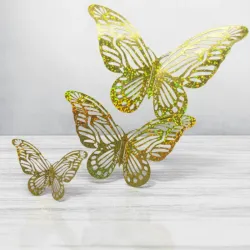 Mariposas Dorado Irisdicente