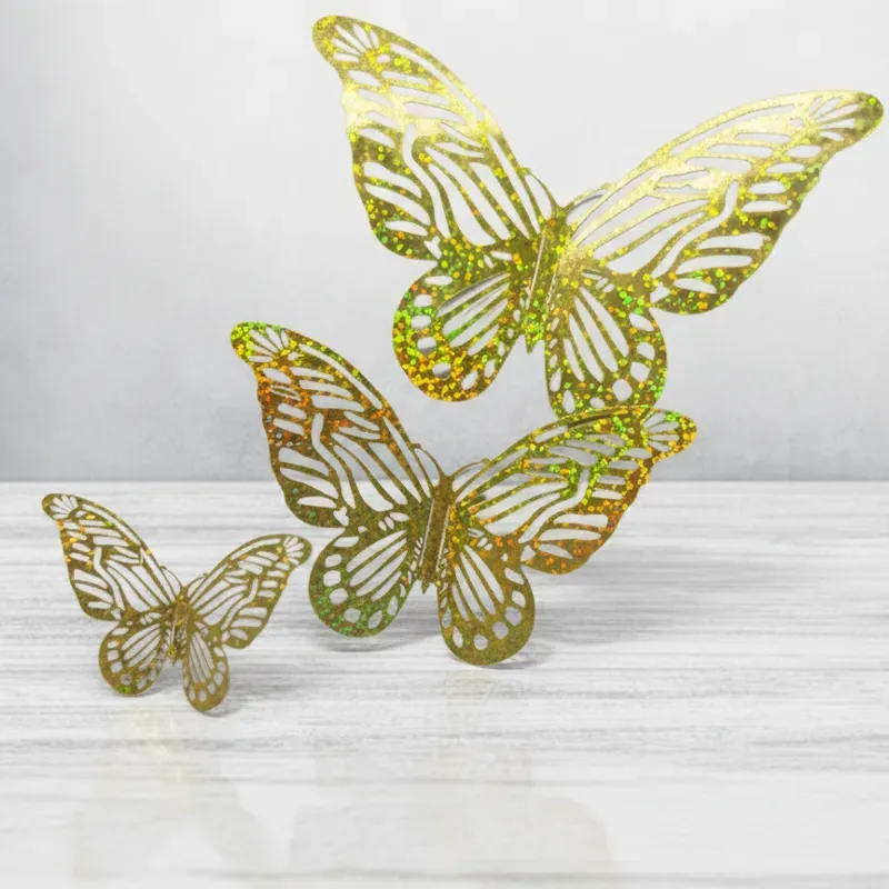 Mariposas Dorado Irisdicente