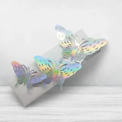 Mariposas Plata Tornasol