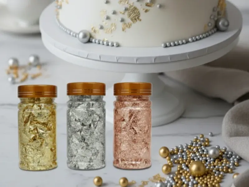 Pan de Oro y Perlas para Decorar