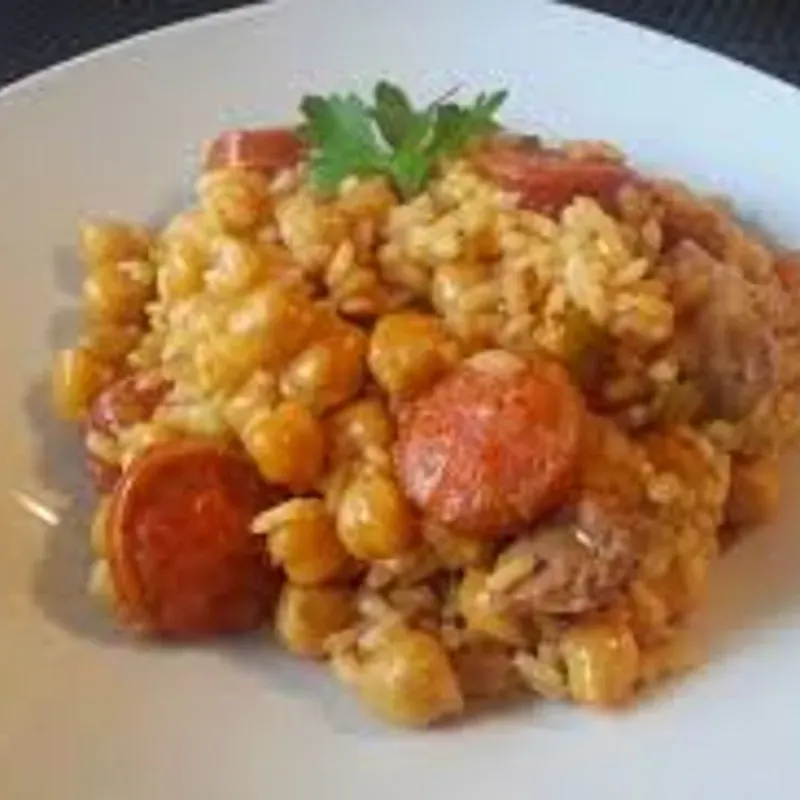 Arroz con Garbanzos 