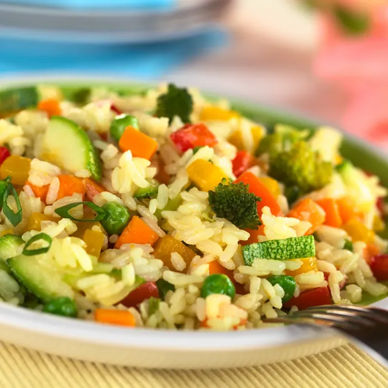 Arroz con Vegetales