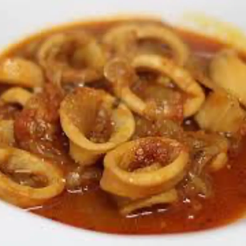 Calamar Enchilado