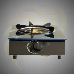 Cocina de gas vidrio (1 quemador)