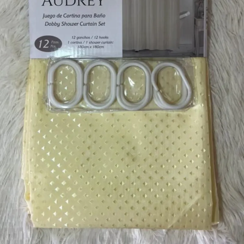 Cortinas para baño tela antimoho