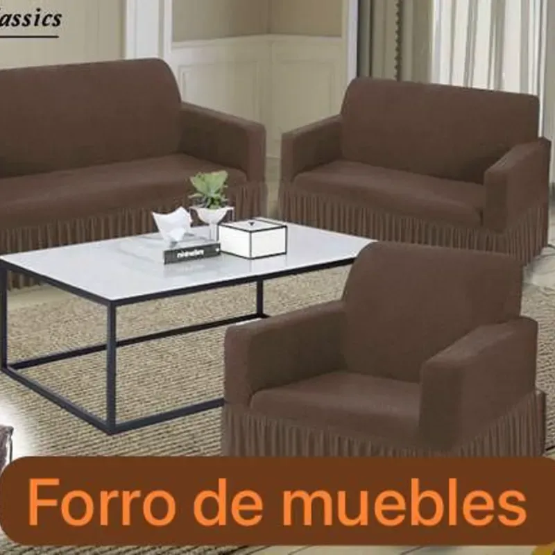 Forros de muebles 3+2+1