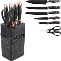 Juegos de cuchillos con su base 7 piezas