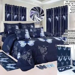 Juegos de edredones de 24 piezas