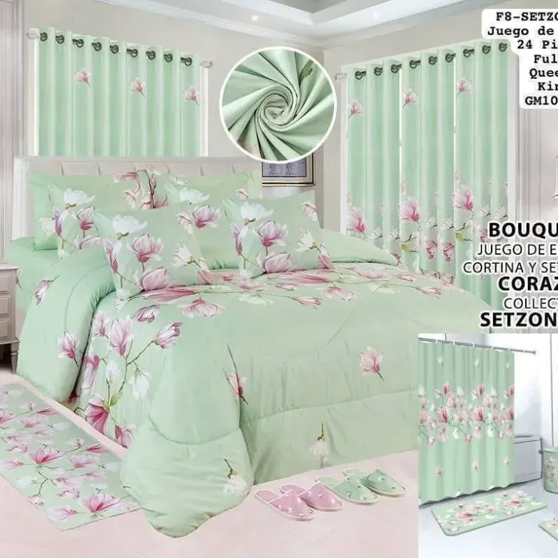 Juegos de edredones de 24 piezas