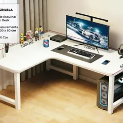 Mesas para computadora u otros en forma de L