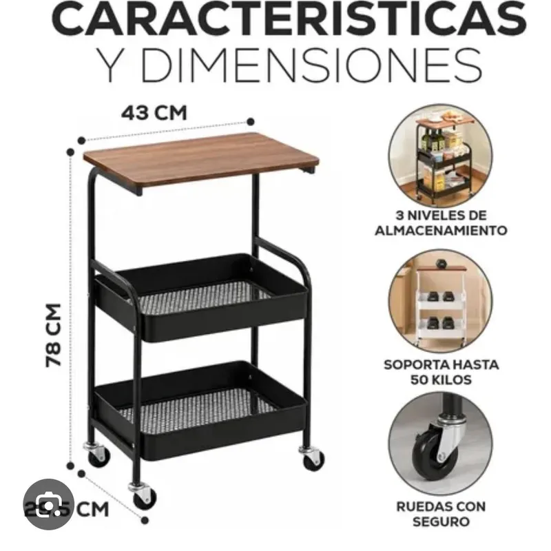 Organizadores multifuncionales de metal