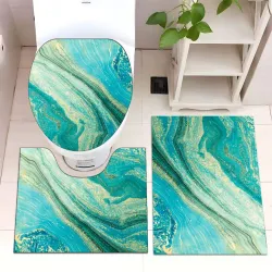 Set de 3 piezas de alfombras para baño