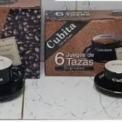 Tazas cubitas de cafe