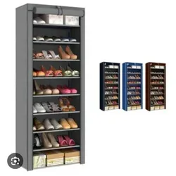Zapateras con lona diferente colores
